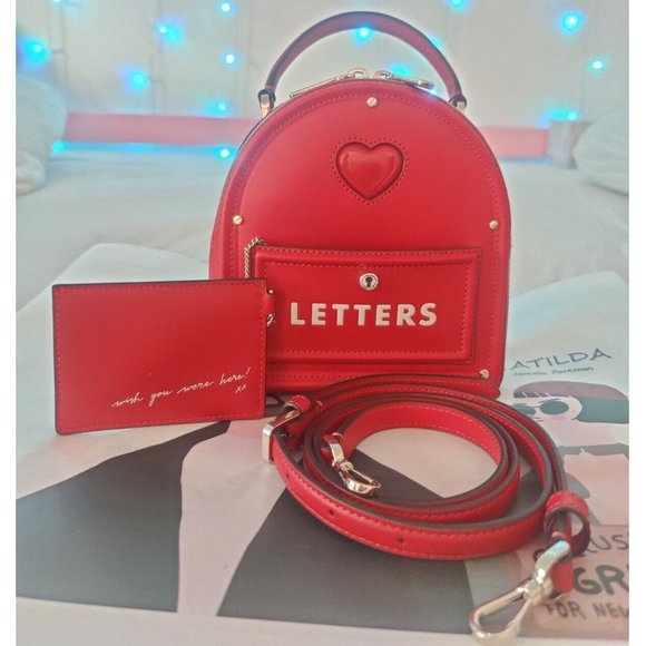 Kate Spade Yours Truly 3D Mailbox Love Letter Novelty Valentine Handbag Purse 💌 - Picture 12 of 12